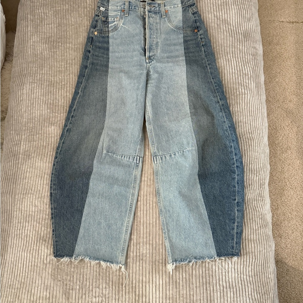 Citizens of Humanity Colorblock Barrel Women Jeans